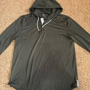 BYLT Basics Dark Green Hoodie XL